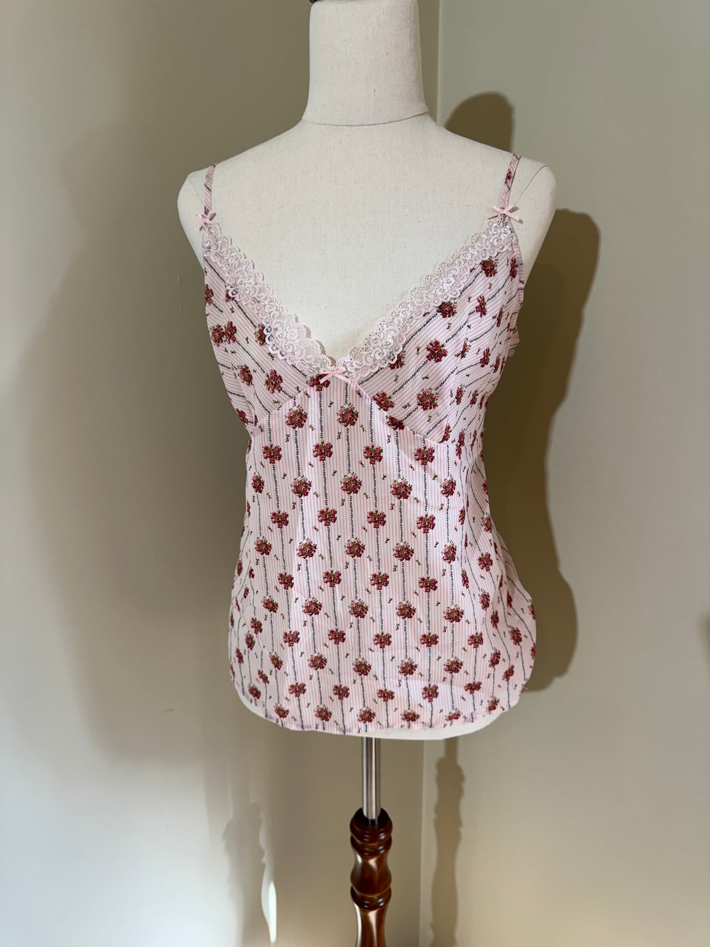 Wild Hearts Floral Mesh Singlet