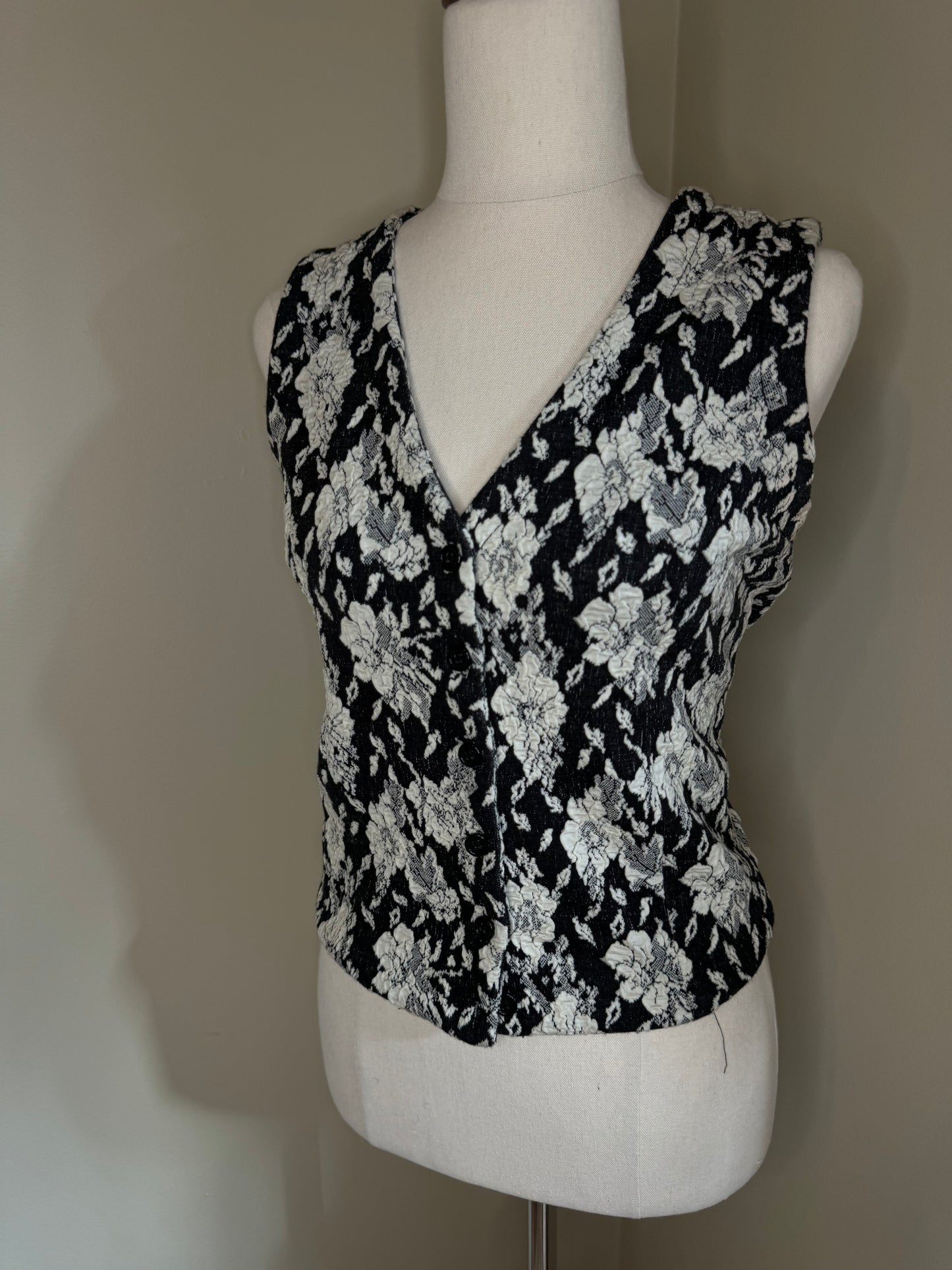Trent Nathan Floral Vest