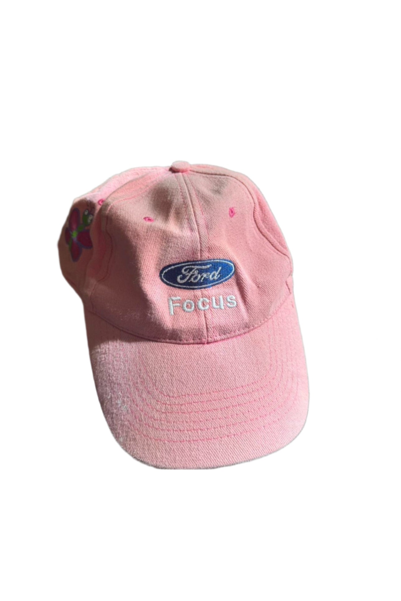 Pink ford focus cap