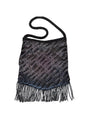 Vintage Midnight Fringe Bag