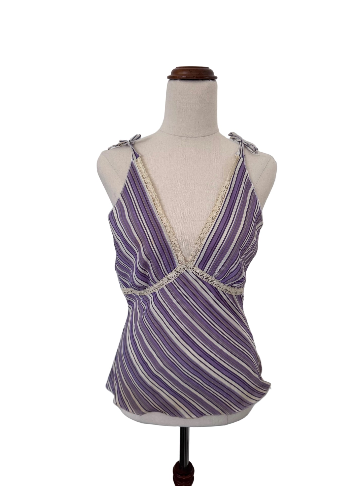 Vintage Y2K Sunny Girl Striped Camisole