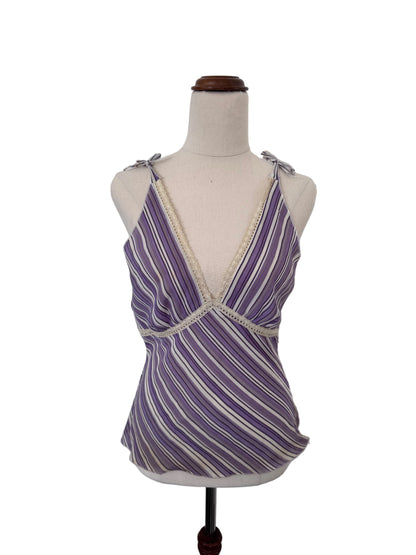 Vintage Y2K Sunny Girl Striped Camisole