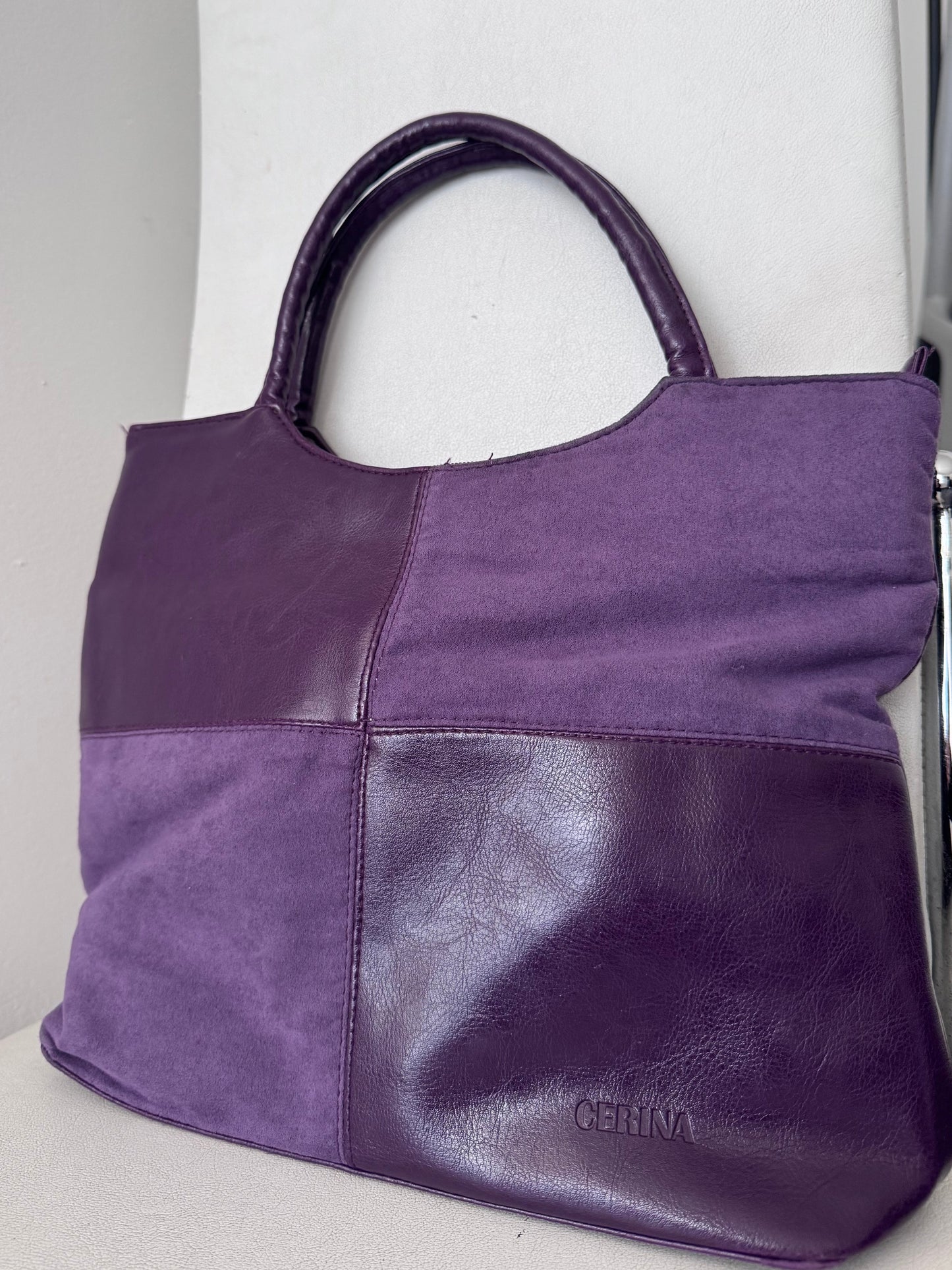 Vintage Cerina Patchwork Tote