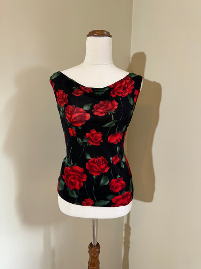 Chain Reaction Floral Print Top