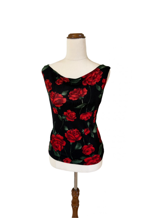 Chain Reaction Floral Print Top
