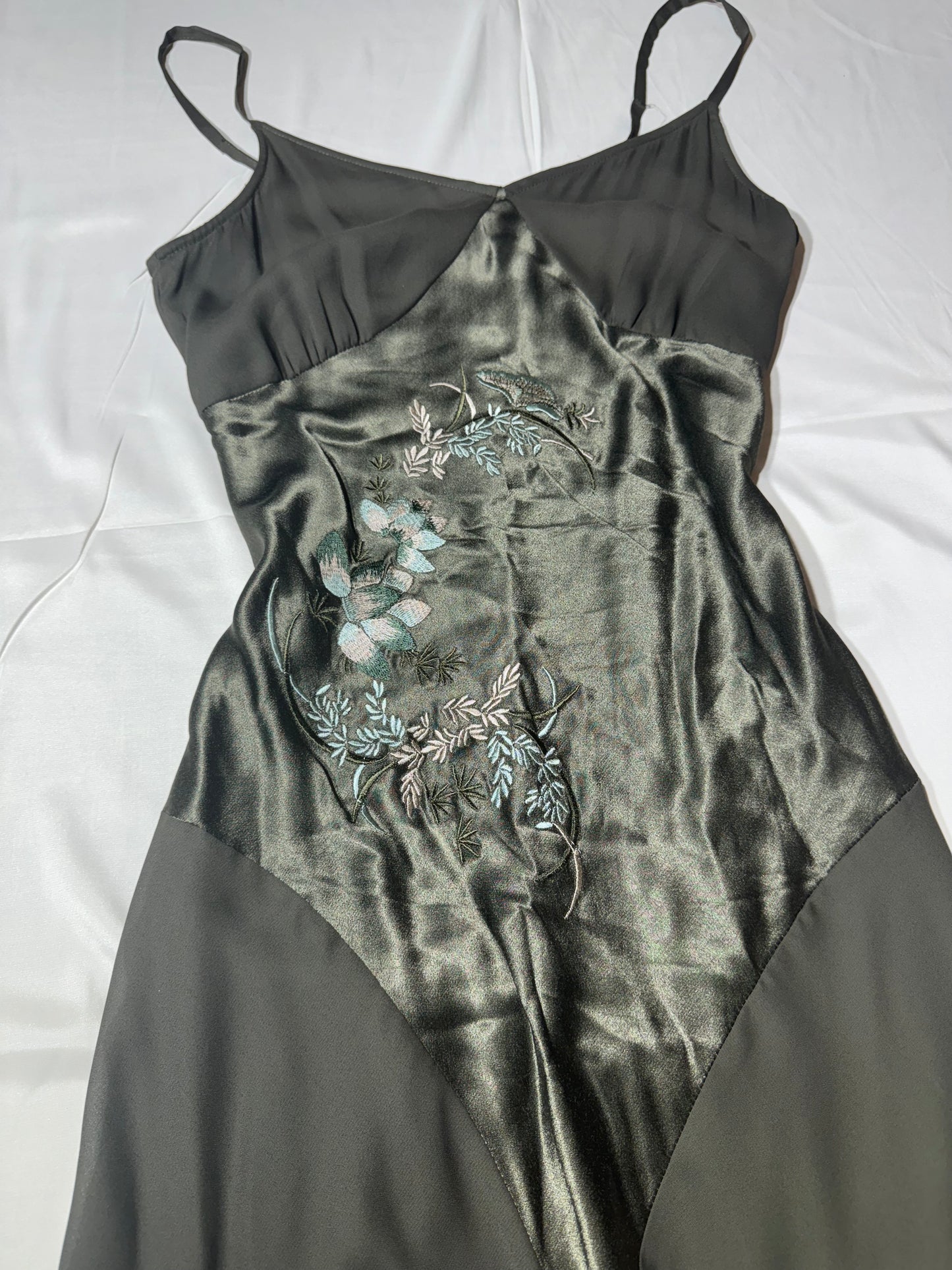 Floral Satin Slip