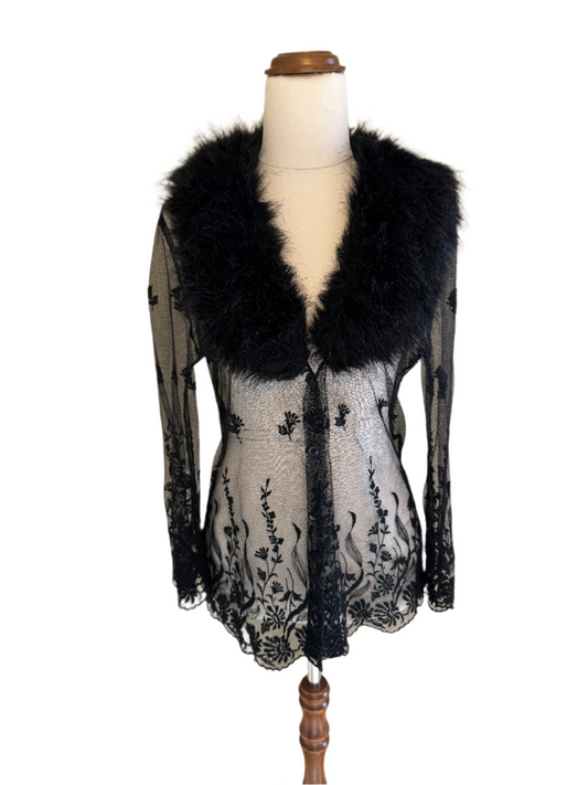 Review Lace Cardigan