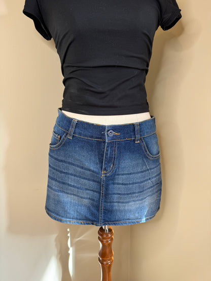 Orange & Happy Low Rise Mini Skirt