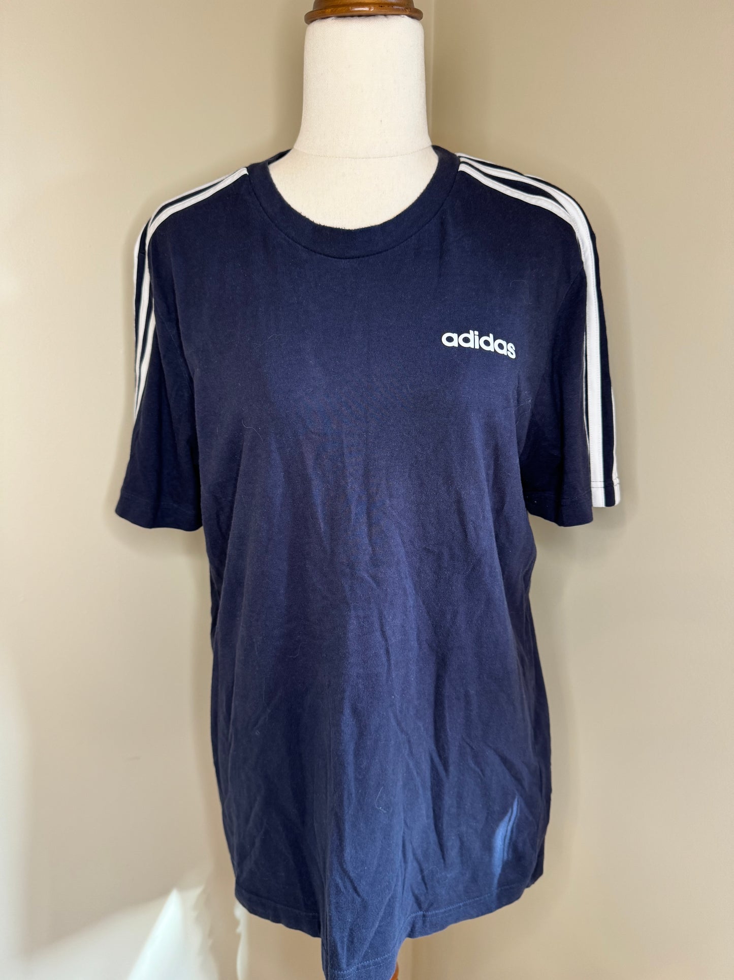 Y2k Navy Adidas T-Shirt