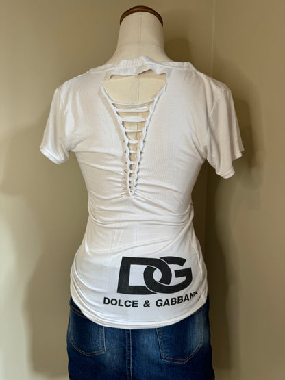 Dolce & Gabbana Rhinestone T-Shirt