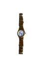 Gold Pulsar watch on a textured gray surface