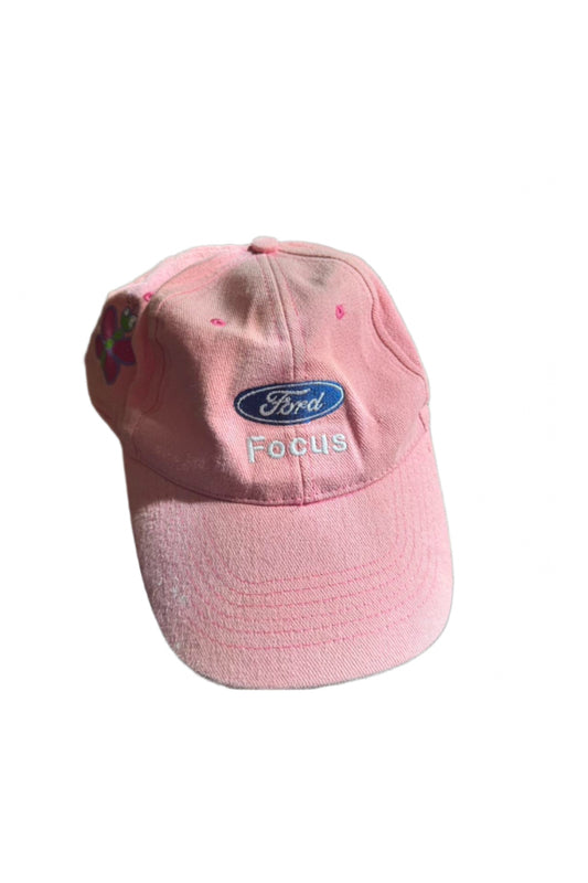 Pink ford focus cap