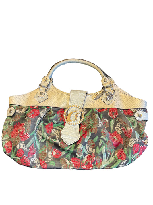 Vintage Floral Guess Shoulder Bag