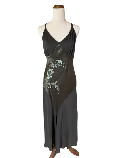 Floral Satin Slip